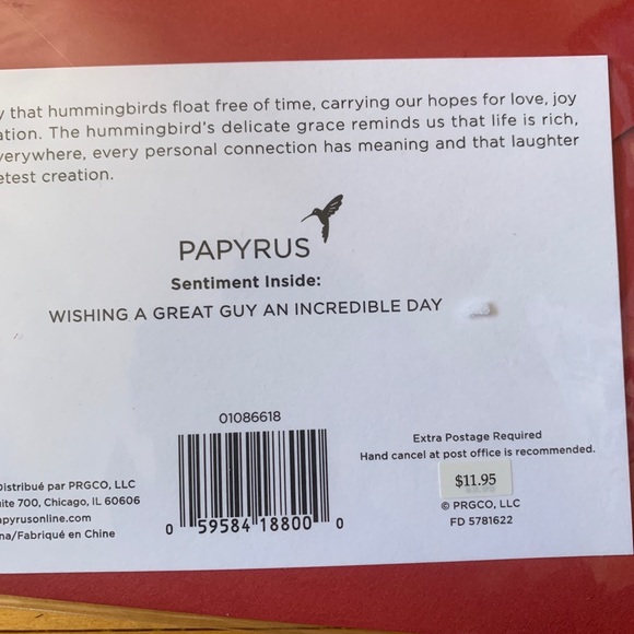 Papyrus- Father’s Day Card - Picture 2 of 2